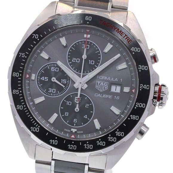 TAG HEUER Formula 1 Caliber 16 Chronograph AT Men's Watch - Picture 1 of 6